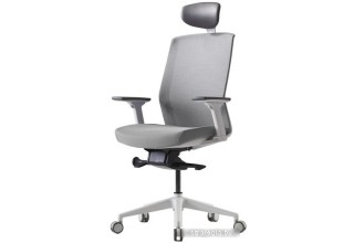 Bestuhl J1G120L (белая крестовина, серый)