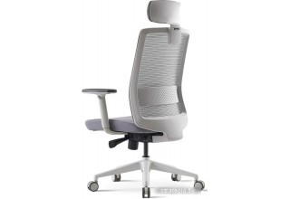 Bestuhl S30G110L (белая крестовина, черный/серый)