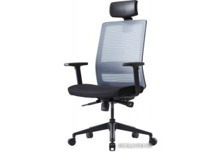 Bestuhl S30G110L (черная крестовина, черный/синий)