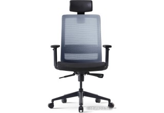 Bestuhl S30G110L (черная крестовина, черный/синий)