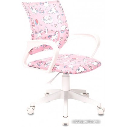 Бюрократ Burokids 1 (розовый единороги/пластик белый)