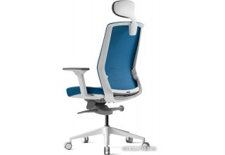Bestuhl J1 White Pl с подголовником (голубой)
