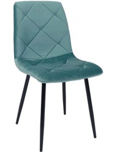 Стул AksHome Gill (бутылочный велюр/черный)