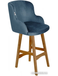 Стул Sheffilton SHT-ST39/S65-1 (тихий океан/светлый орех)