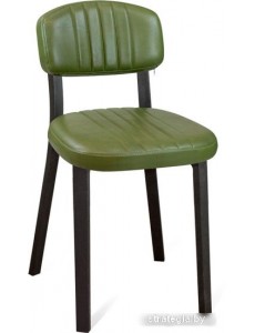 Стул Sheffilton SHT-S85-C1 (оливковый/черный)