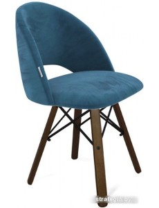 Стул Sheffilton SHT-ST34/S70 (тихий океан/темный орех/черный)