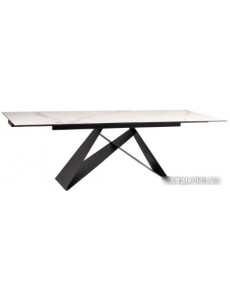 Кухонный стол Signal Westin III (белый/черный)