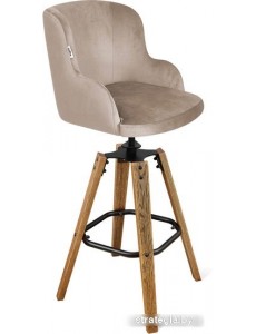 Стул Sheffilton SHT-ST39/S93 (латте/браш.коричневый/черный муар)