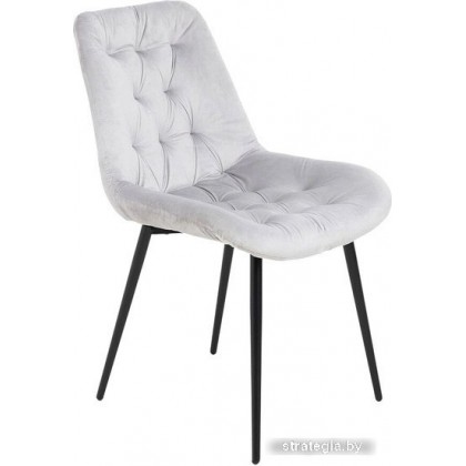 Алвест AV 435 (светло-серый бархат/черный)