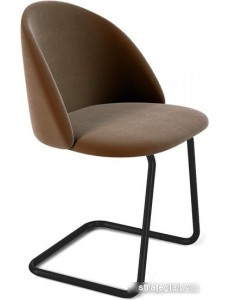 Стул Sheffilton SHT-ST35/S45-1 (кофейный ликер/черный муар)