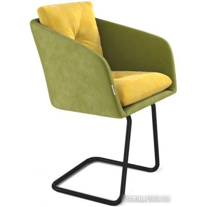 Sheffilton SHT-ST43-2/S45-1 (фисташковый десерт/черный муар)