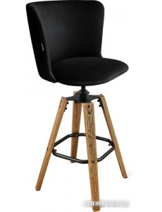 Стул Sheffilton SHT-ST36/S93 (ночное затмение/браш.коричневый/черный)