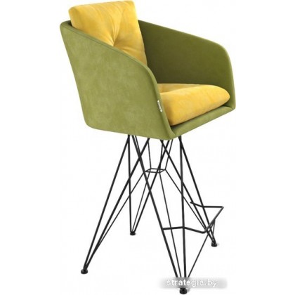 Sheffilton SHT-ST43-2/S66-1 (фисташковый десерт/черный муар)