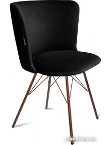 Стул Sheffilton SHT-ST36/S37 (ночное затмение/медный металлик)