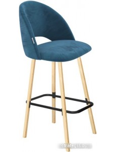 Стул Sheffilton SHT-ST34/S94 (тихий океан/прозрачный лак/черный)