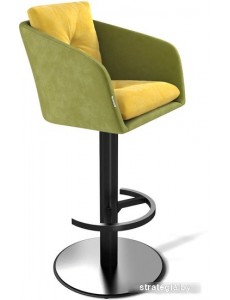 Стул Sheffilton SHT-ST43-2/S137 (фисташковый десерт/стальной/черный муар)