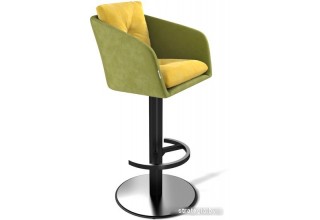 Стул Sheffilton SHT-ST43-2/S137 (фисташковый десерт/стальной/черный муар)