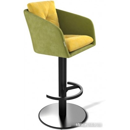 Стул Sheffilton SHT-ST43-2/S137 (фисташковый десерт/стальной/черный муар)