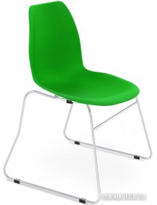 Стул Sheffilton SHT-ST29/S145-2 (зеленый/хром лак)