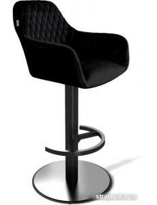 Стул Sheffilton SHT-ST38/S137 (ночное затмение/стальной/черный муар)