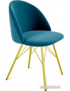 Стул Sheffilton SHT-ST35/S37 (тихий океан/золото)