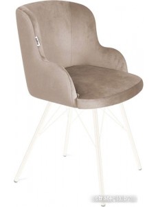 Стул Sheffilton SHT-ST39/S37 (латте/белый муар)