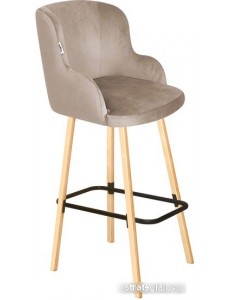 Стул Sheffilton SHT-ST39/S94 (латте/прозрачный лак/черный муар)