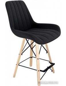 Стул Sheffilton SHT-ST37/S80-1 (ночное затмение/прозрачный лак/черный)