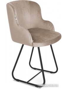 Стул Sheffilton SHT-ST39/S38 (латте/черный муар)
