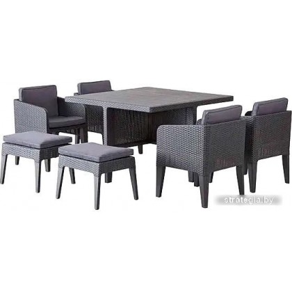 Keter Columbia Dining Set 247484 (графит)