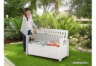 Keter Patio Bench (белый)