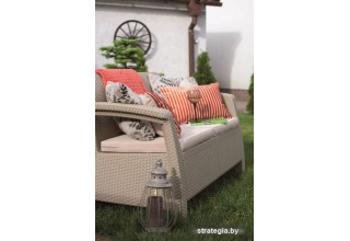 Keter Corfu Love Seat (коричневый)