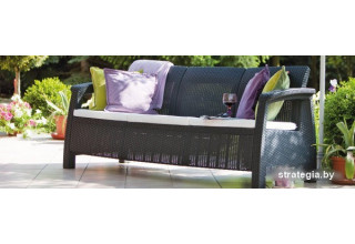 Keter Corfu Love Seat Max (графит)