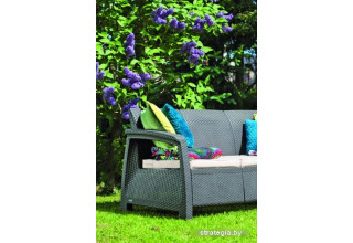 Keter Corfu Love Seat Max (графит)