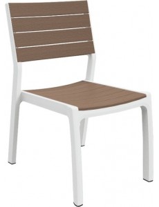 Стул Keter Harmony 17201232 (белый/капучино)