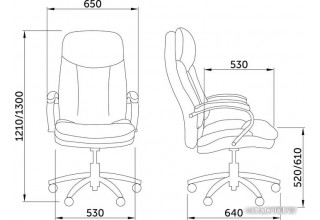 Кресло Седия Леонардо (коричневый)