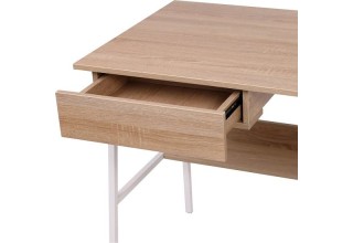 AksHome Amber 80037 (светлый дуб/белый металл)