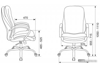 Бюрократ T-9950SL Fabric (горчичный Velvet 73)