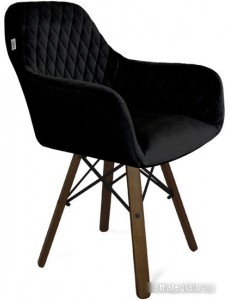 Стул Sheffilton SHT-ST38/S70 (ночное затмение/темный орех/черный)