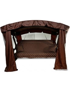 Садовые качели МебельСад Мадагаскар (горох, коричневый)