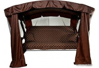 Садовые качели МебельСад Мадагаскар (горох, коричневый)