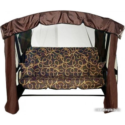 МебельСад Ранго с3140 (золотая лента, коричневый)