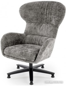 Интерьерное кресло Halmar Franco (серый/черный)