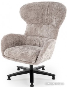 Интерьерное кресло Halmar Franco (бежевый/черный)