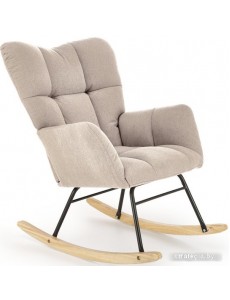 Кресло-качалка Halmar Vasco (бежевый)