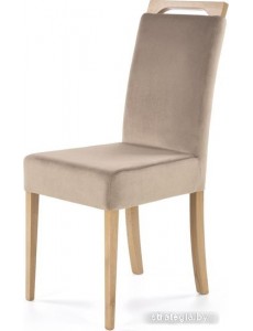 Стул Halmar Clarion Monolith 09 (бежевый/дуб медовый)