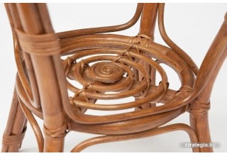 TetChair New Bogota (диван/2 кресла/стол со стеклом, coco brown)