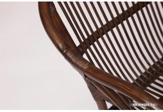 TetChair New Bogota (диван/2 кресла/стол со стеклом, walnut)