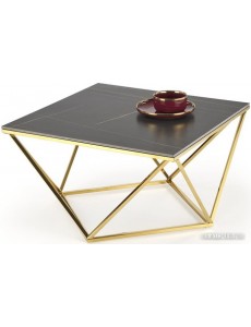 Журнальный столик Halmar Felicia (белый мрамор/золотой)