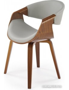 Стул Halmar K544 (серый/орех)